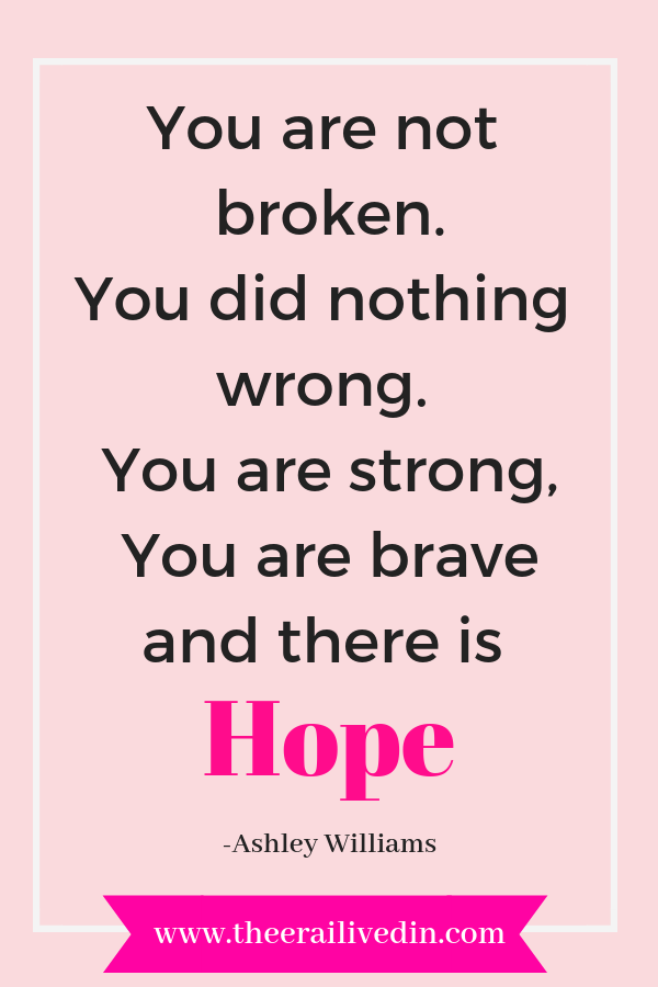 Mom, you are not broken. You did nothing wrong. you are strong, you are brave and there is hope. A positive quote to inspire the mom going trying to heal after a miscarriage or child loss.